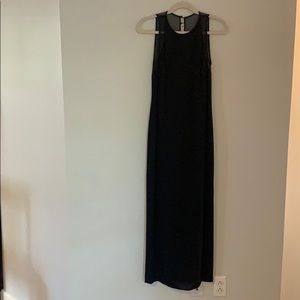 Black evening dress